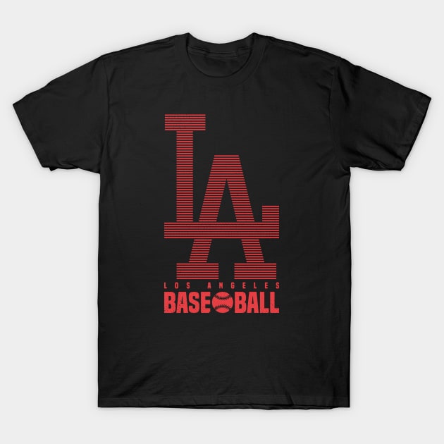 LA Baseball 2 T-Shirt by HooPet